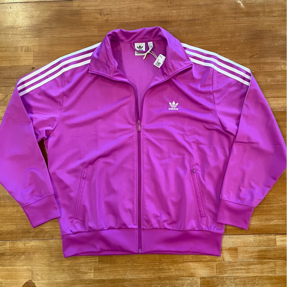 ADIDAS Women’s Purple Burst Firebird Track Jacket